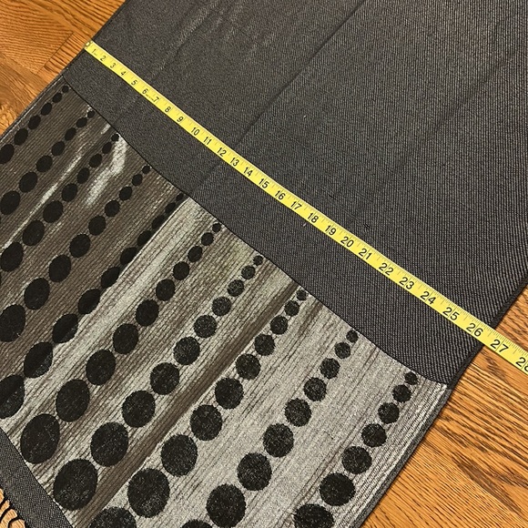 Accessory Street Black & Silver Scarf. NEW with tags. - Picture 9 of 16